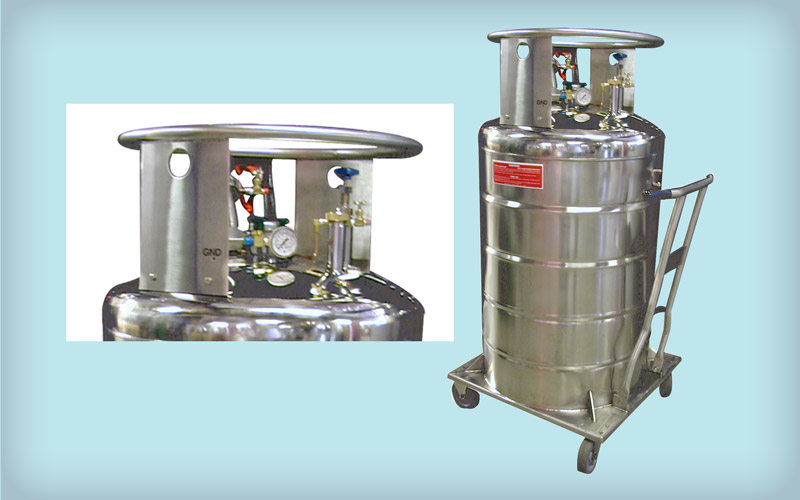 Small Capacity Liquid Hydrogen Dewars