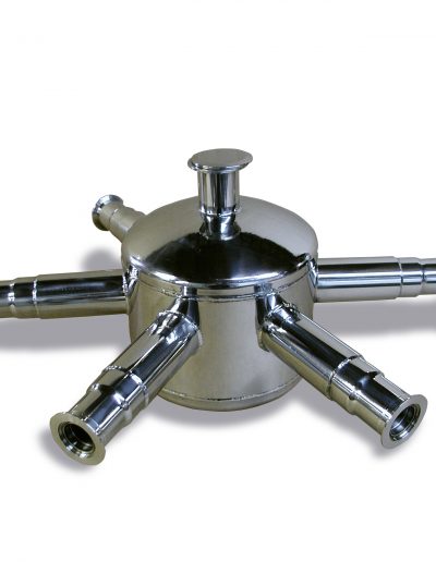 custom cryogenic dewar with multiple ports
