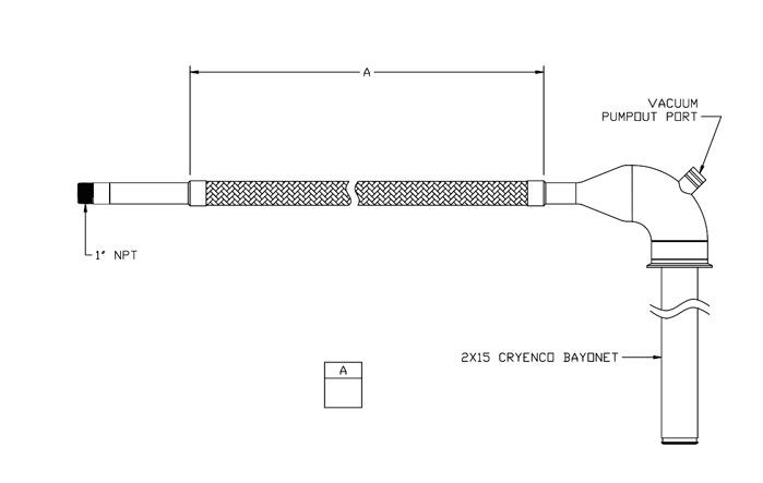 CP-3 trailer hose un-insulated