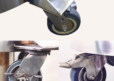 outboard wheels for portable cryogenic tanks