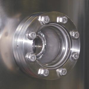 side view port option for cryogenic vessel