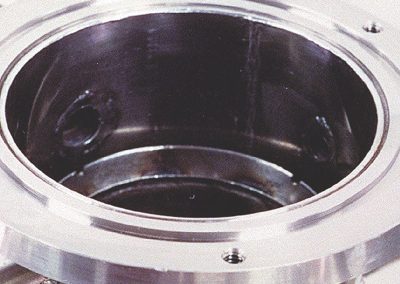optional larger neck opening for cryogenic vessel