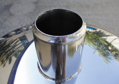 larger neck for low pressure cryogenic tank