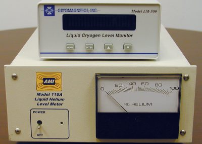 superconducting liquid level systems for liquid helium tanks