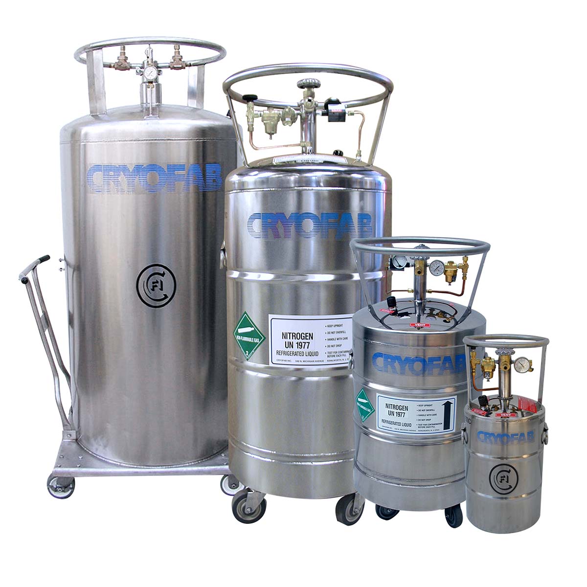 cryogenic dewars for liquid nitrogen, argon argon