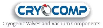 Cryocomp cryogenic valves and vacuum components