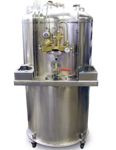 cryogenic storage and transport container