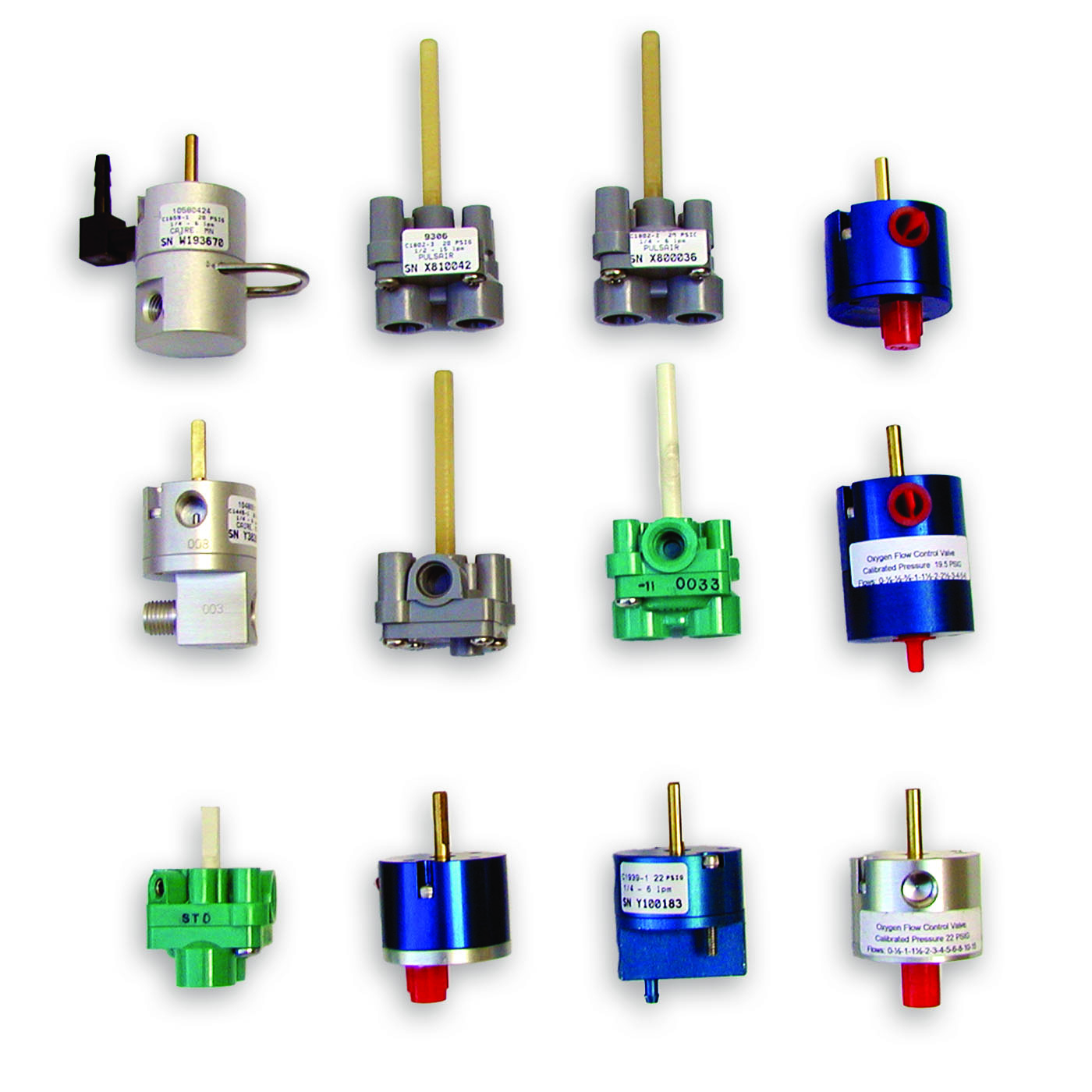 flow controls for in home liquid oxygen systems
